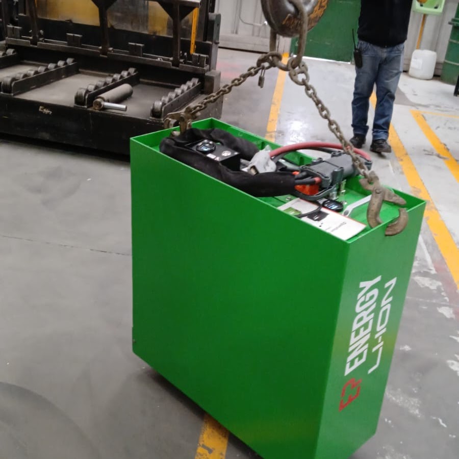 Batería de litio lista para renta